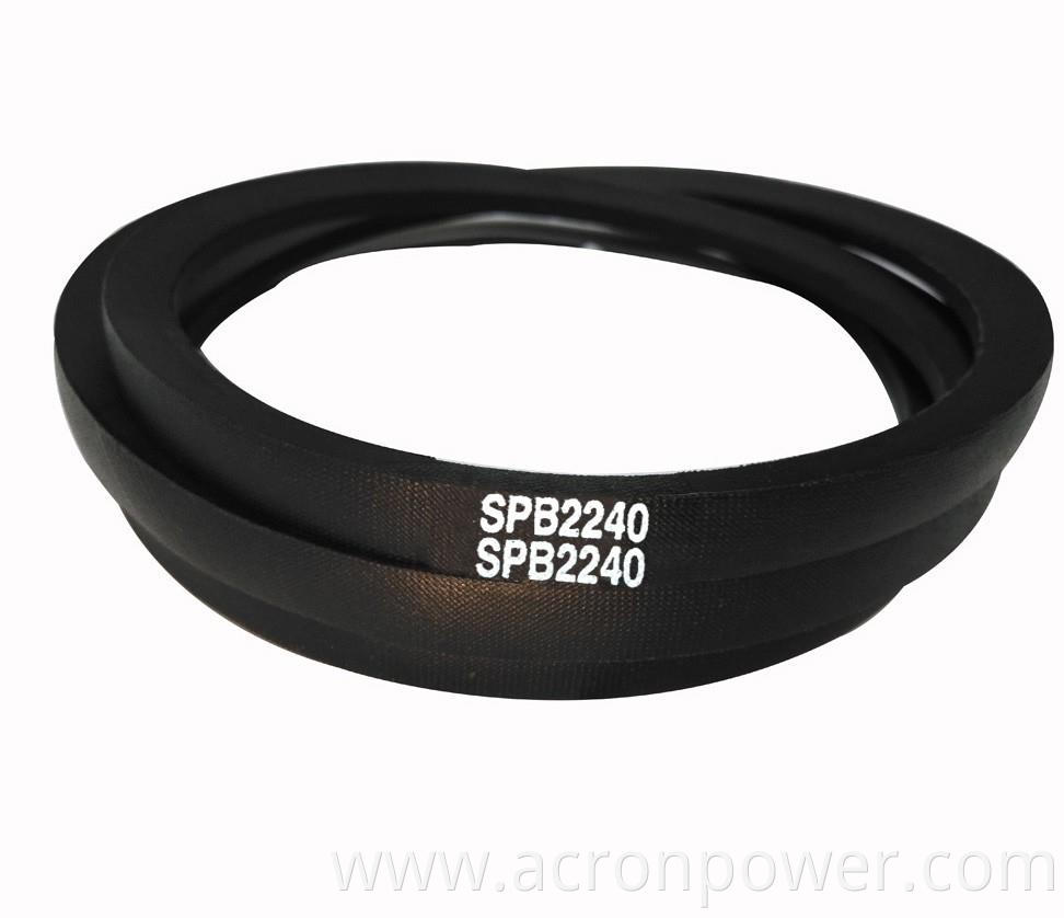 Wrapped Rubber V Belt For Machine Power Transmission